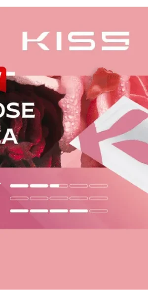 Kis5-Fly煙彈玫瑰花茶口味