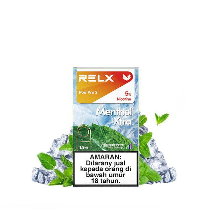 relx拋棄式煙彈新薄荷口味
