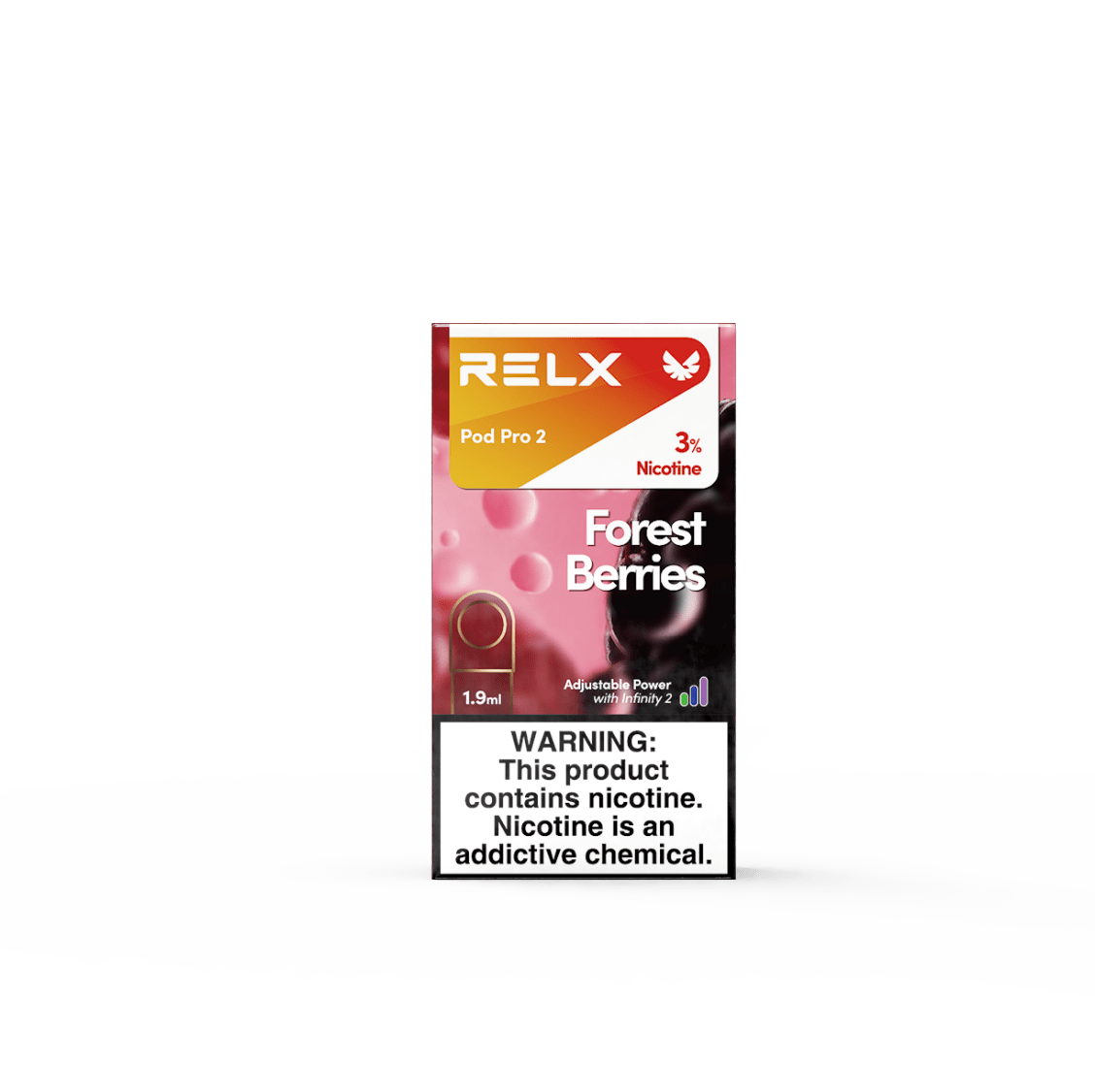 relx拋棄式煙彈混合莓果口味