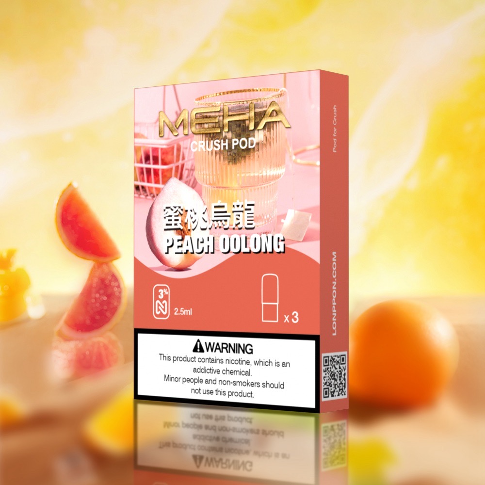 meha 五代煙彈蜜桃烏龍口味
