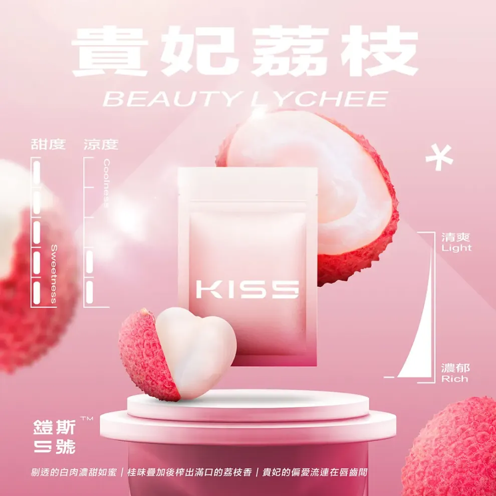 Kis5煙彈貴妃荔枝口味