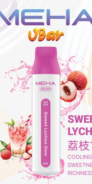 魅嗨8500口拋棄式電子煙-荔枝甘露