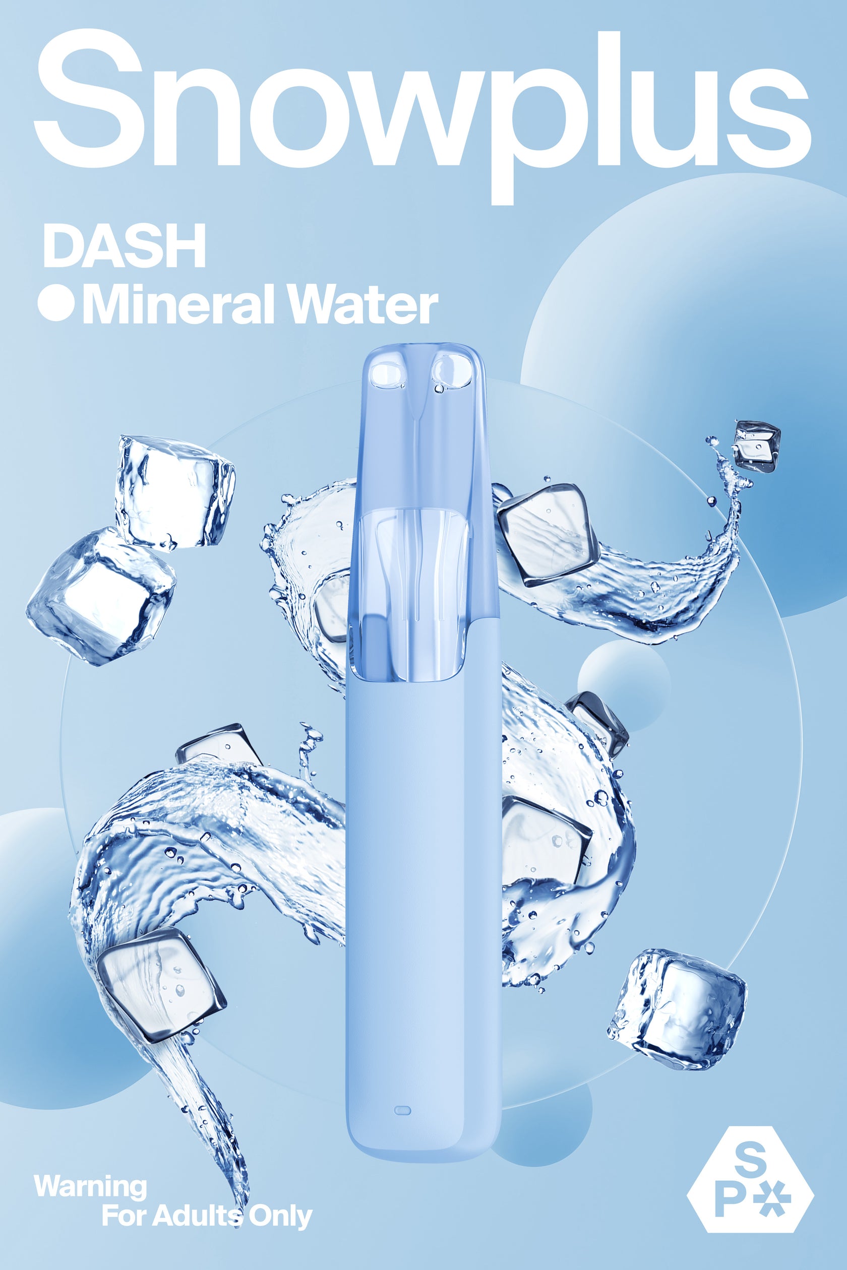 SNOWPLUS DASH 4000口冰礦泉